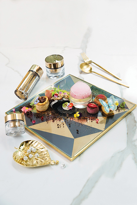 Gradini X Estée Lauder Black Truffle Diamond Afternoon Tea(For one) (1)