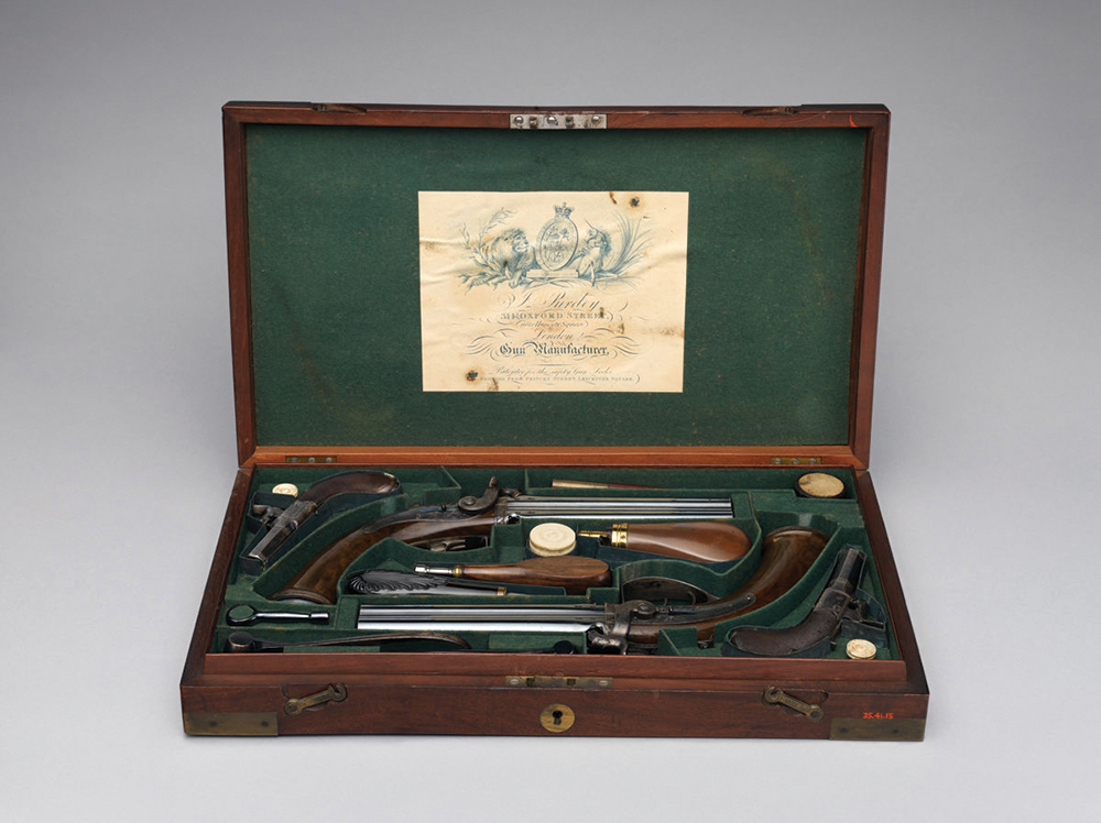 Pair of Four-Barreled Turnover Percussion Pistols17.jpg